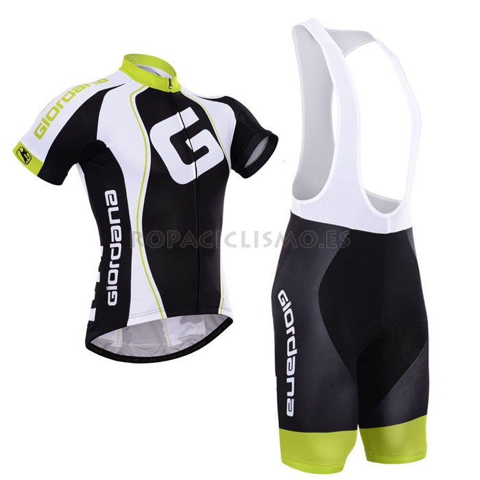 2015 Maillot Giordana Tirantes Mangas Cortas