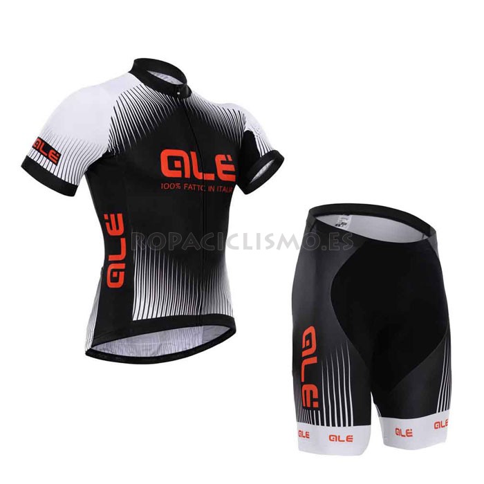 2015 Maillot Giordana Negro Mangas Cortas