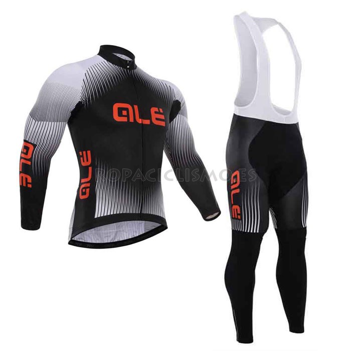 2015 Maillot Giordana Mangas Larga Tirantes