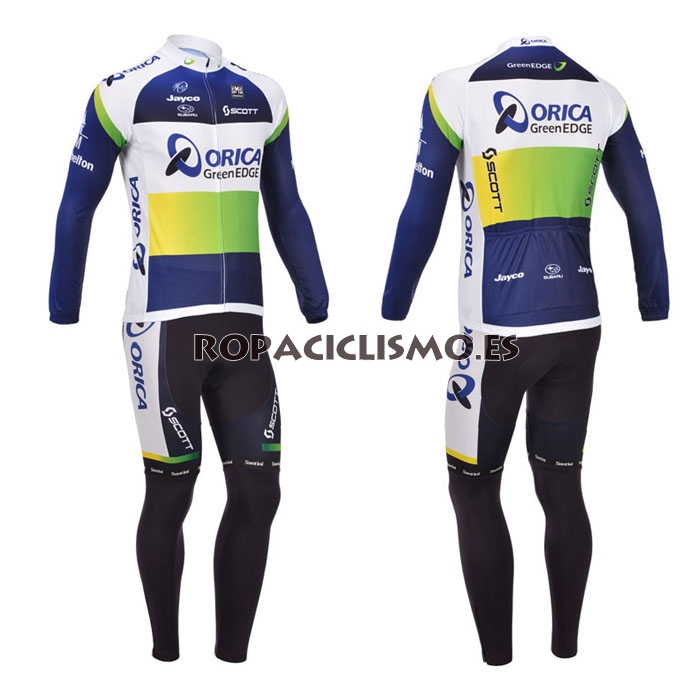 2013 Maillot GreenEDGE mangas largas