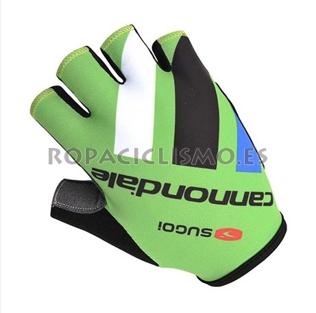2014 cannondale Guante de bicicletas verde