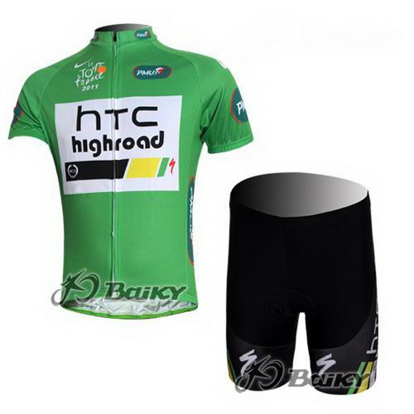 2011 Maillot HTC mangas cortas