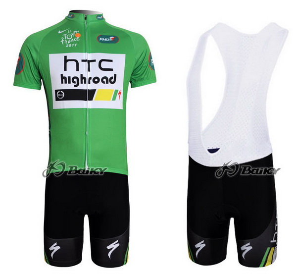 2011 Maillot HTC mangas cortas tirantes