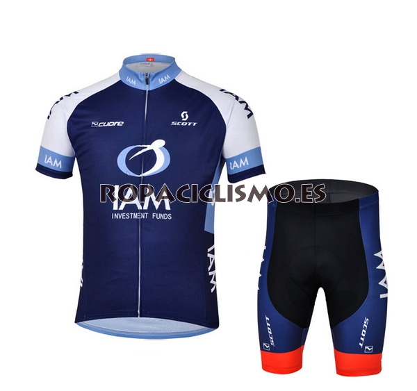 2013 Maillot IAM Mangas Cortas