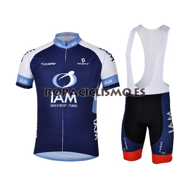 2013 Maillot IAM Mangas CortasTirantes