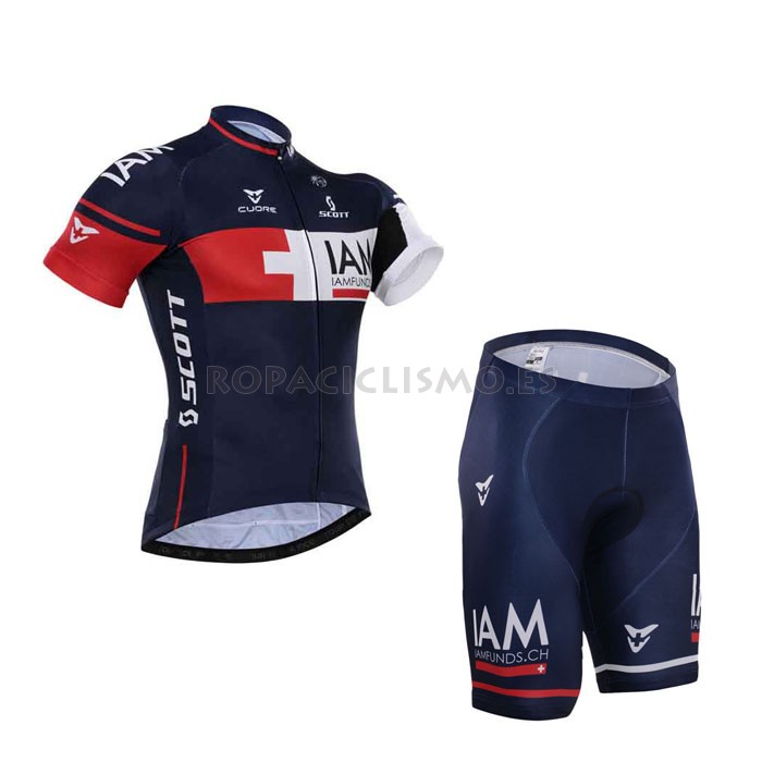 2015 Maillot IAM Mangas Cortas