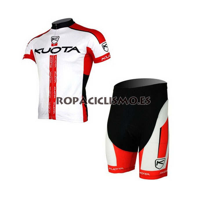 2013 Maillot kuota Mangas Cortas Rojo