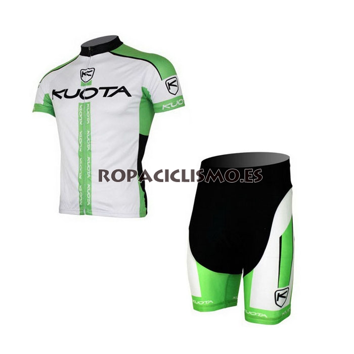 2013 Maillot kuota Mangas Cortas Verde