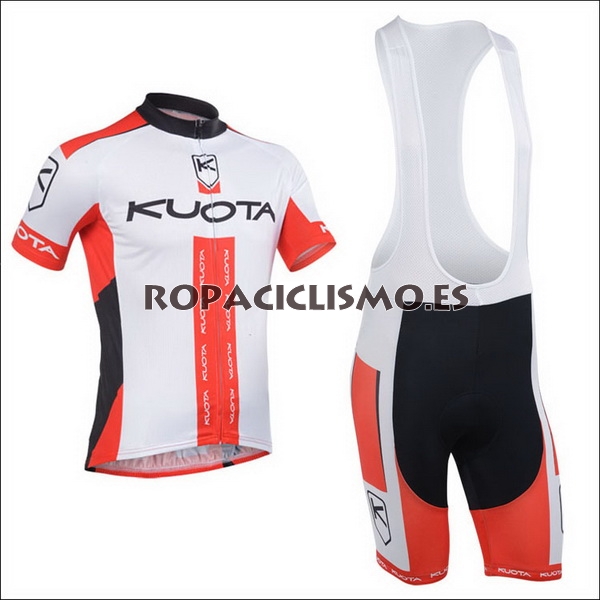 2013 Maillot kuota Rojo Mangas Cortas Tirantes