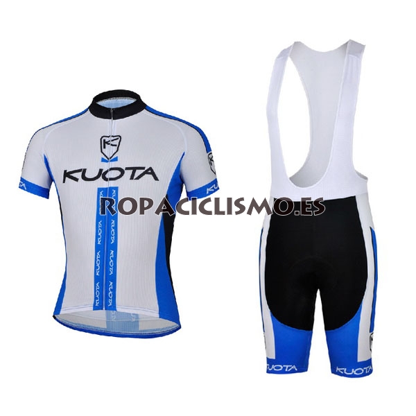 2013 Maillot kuota Azul Mangas Cortas Tirantes