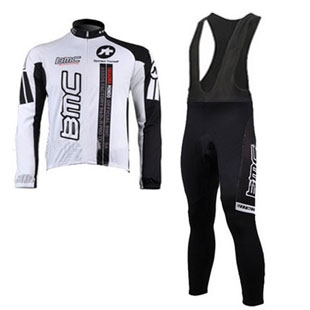 Maillot bmc mangas largas tirantes