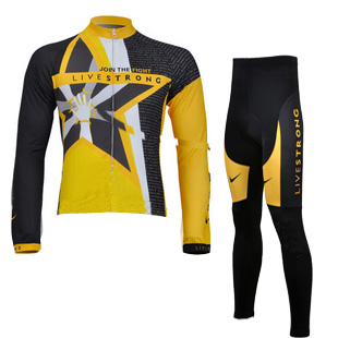 Maillot livestrong mangas largas