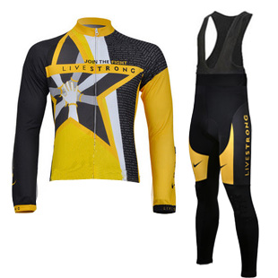 Maillot Livestrong mangas largas tirantes