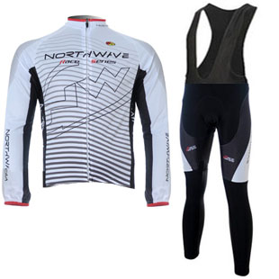 Maillot northwave mangas largas tirantes