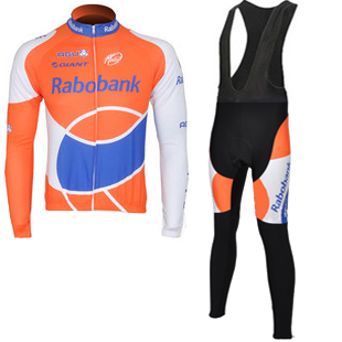 Maillot rabobank mangas largas tirantes