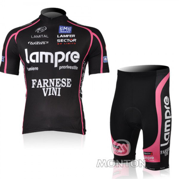 2010 Maillot lampre mangas cortas