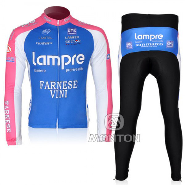 2010 Maillot lampre mangas largas