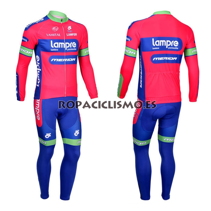 2013 Maillot Lampre mangas largas