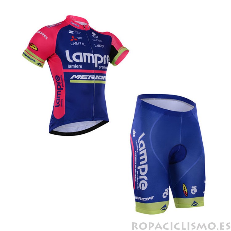 2016 Maillot Lampre Camiseta Mangas Cortas