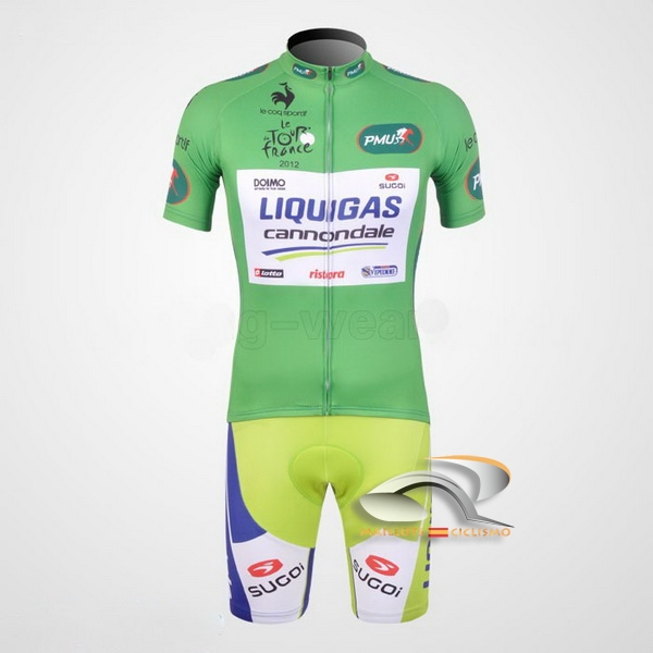 2012 Maillot liquigas mangas cortas