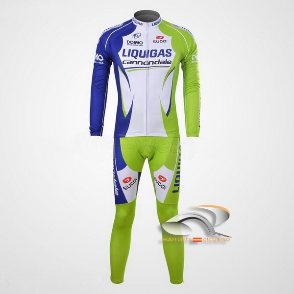 2012 Maillot liquigas mangas largas