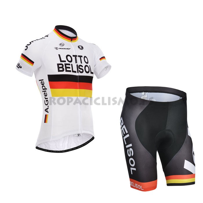 2014 Maillot Lotto mangas cortas