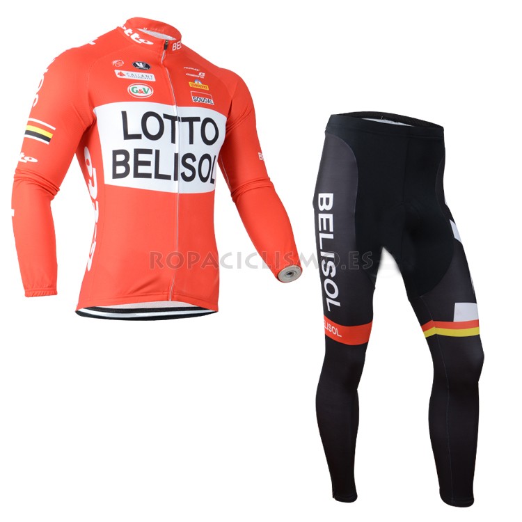 2014 Maillot Lotto mangas largas