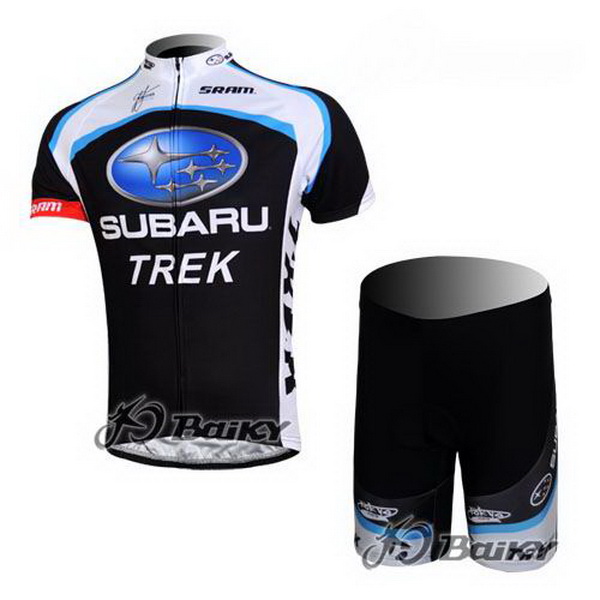 Subaru Trek Maillot mangas cortas negro