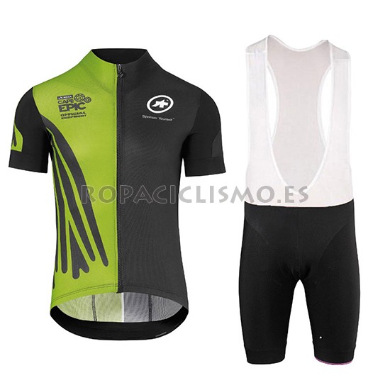 2018 Maillot Assos Tirantes Mangas Cortas Ss.capeepicxc Verde