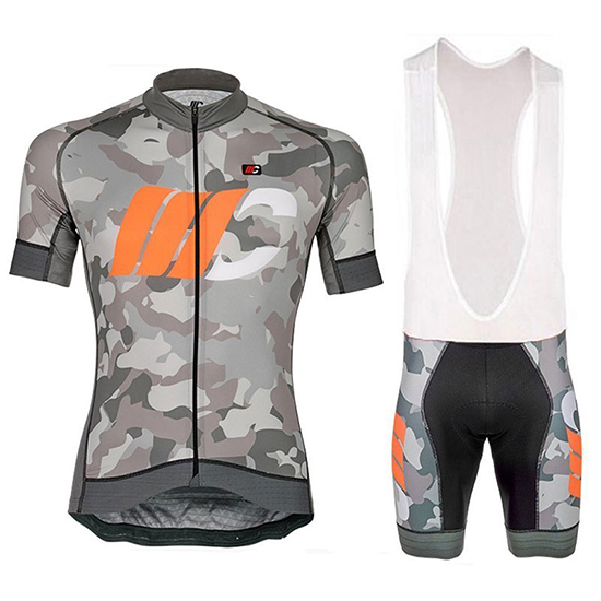 2018 Maillot Cipollini Prestig Camo Tirantes Mangas Cortas Camuffamento Naranja