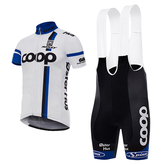 2017 Maillot Coop Tirantes Mangas Cortas blanco