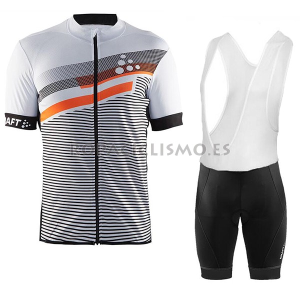 2017 Maillot Craft tirantes mangas cortas gris