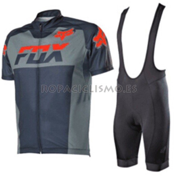 2017 Maillot Fox tirantes mangas cortas gris