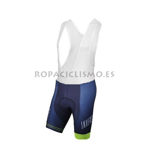 2017 Maillot Inverse tirantes mangas cortas azul