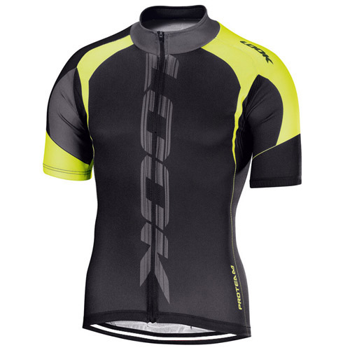 2016 Maillot Look Tirantes Mangas Cortas Negro Y Amarillo