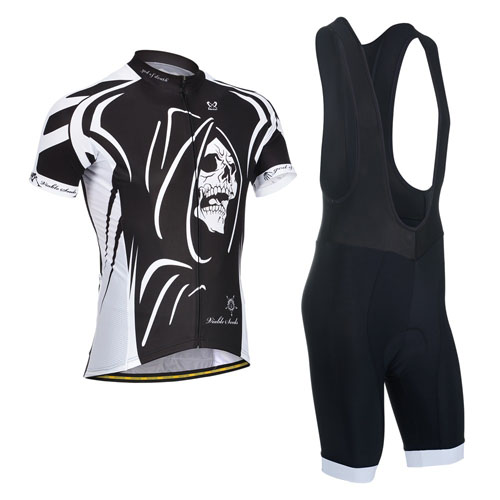 2014 Maillot Monton Tirantes Mangas Cortas Blanco Y Negro