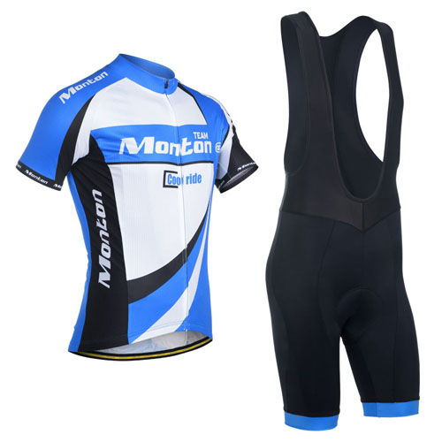 2014 Maillot Monton Tirantes Mangas Cortas Blanco Y celeste