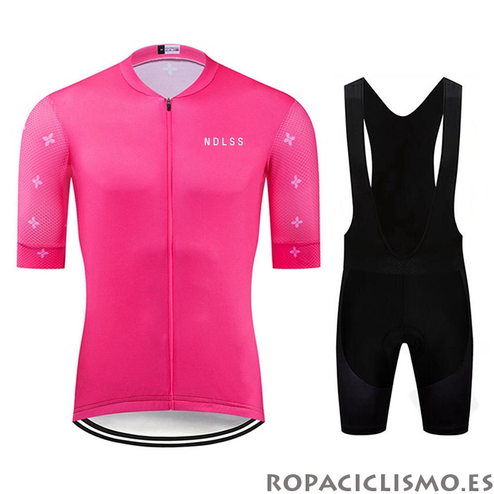 2020 Maillot NDLSS Tirantes Mangas Cortas Rosa