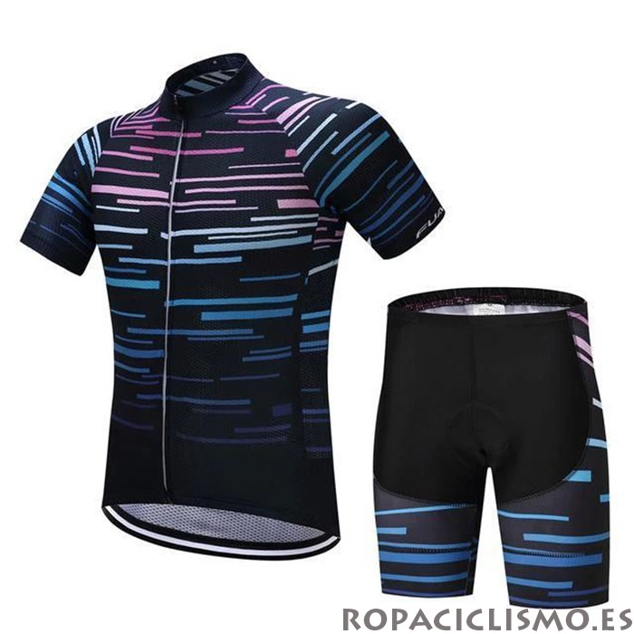 2020 Maillot Octos Tirantes Mangas Cortas Azul