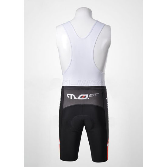 2010 Maillot Pinarello Tirantes Mangas Cortas Negro Y Rojo