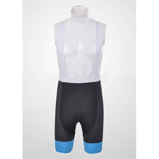 2011 Maillot Pinarello Tirantes Mangas Cortas celeste Y Negro