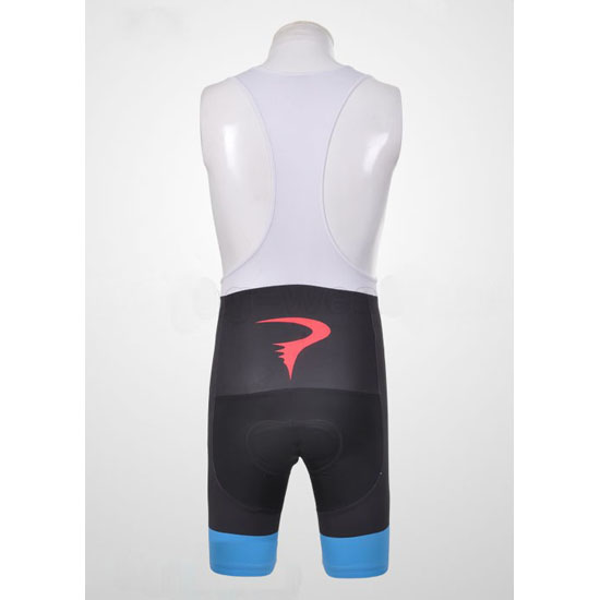 2011 Maillot Pinarello Tirantes Mangas Cortas celeste Y Negro