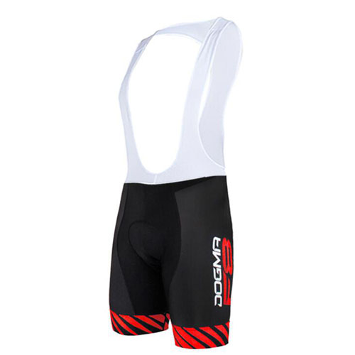 2015 Maillot Pinarello Tirantes Mangas Cortas Negro Y Rojo