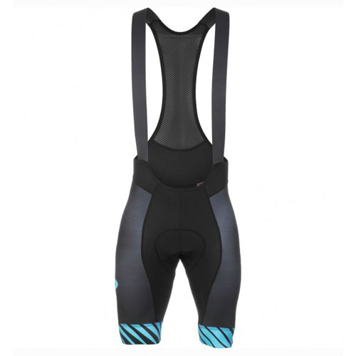 2016 Maillot Pinarello Tirantes Mangas Cortas Negro Y Azul