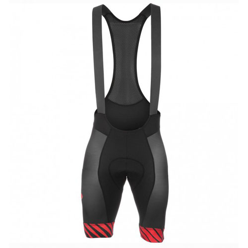2016 Maillot Pinarello Tirantes Mangas Cortas Negro Y Rojo
