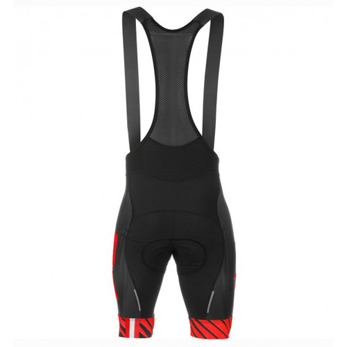 2016 Maillot Pinarello Tirantes Mangas Cortas Negro Y Rojo