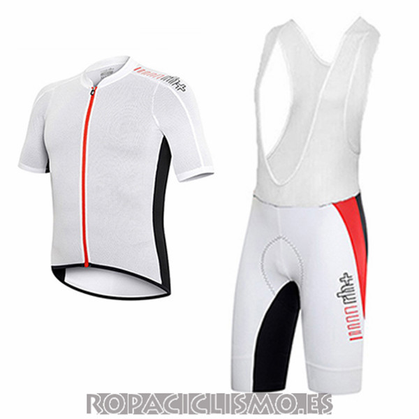 2017 Maillot RH+ Tirantes Mangas cortas blanco