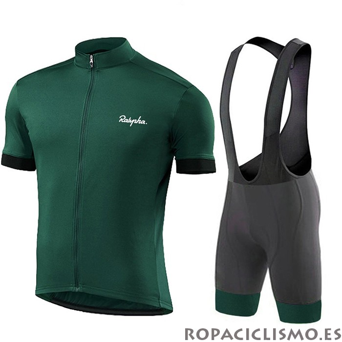 2021 Maillot Ralph Tirantes Mangas Cortas Profundo Verde