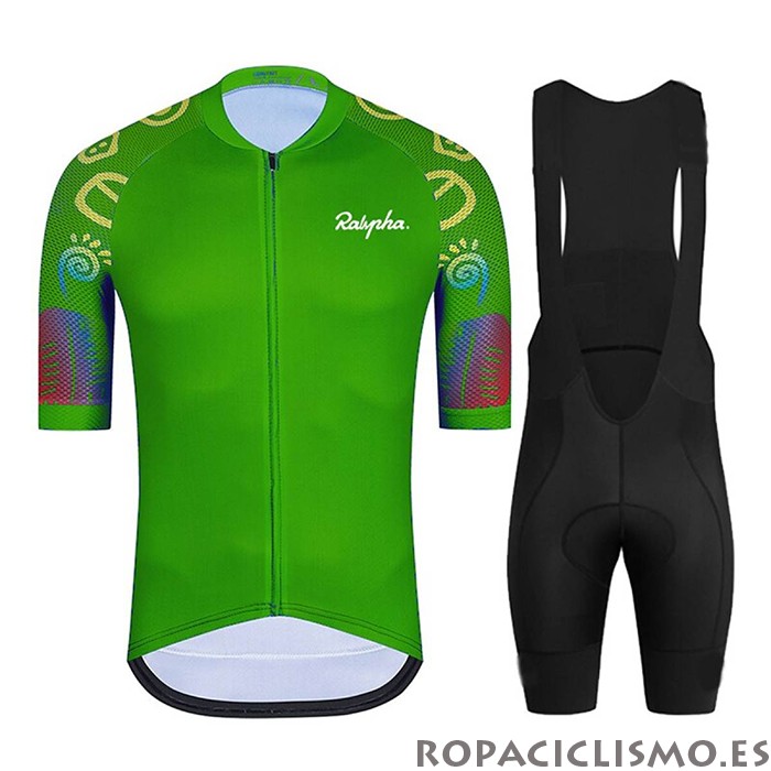 2021 Maillot Ralph Tirantes Mangas Cortas Verde