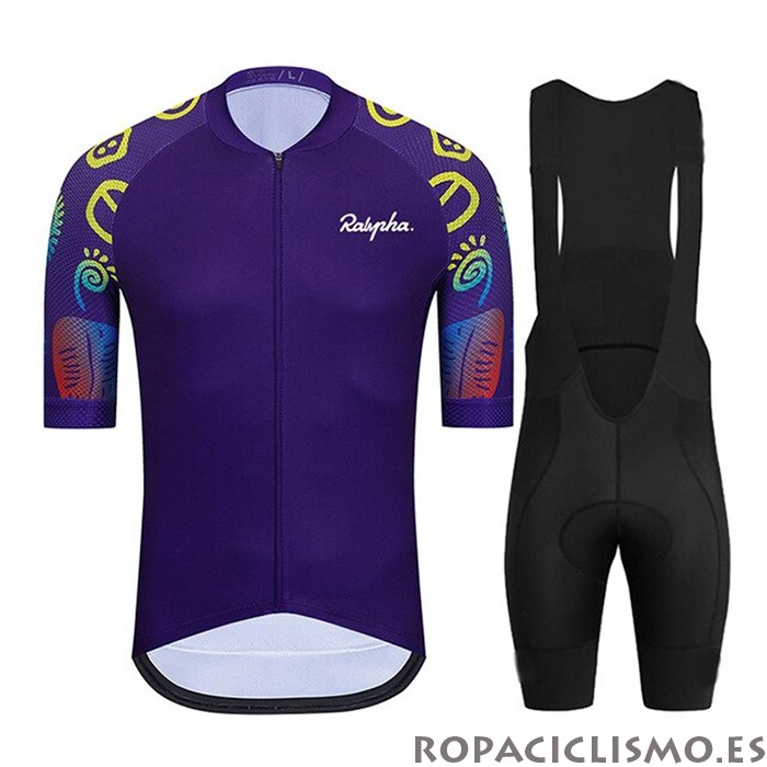 2021 Maillot Ralph Tirantes Mangas Cortas Violeta